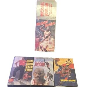 Michael Jordan The Ultimate Collection 3 VHS Box Set NBA MJ- Excellent